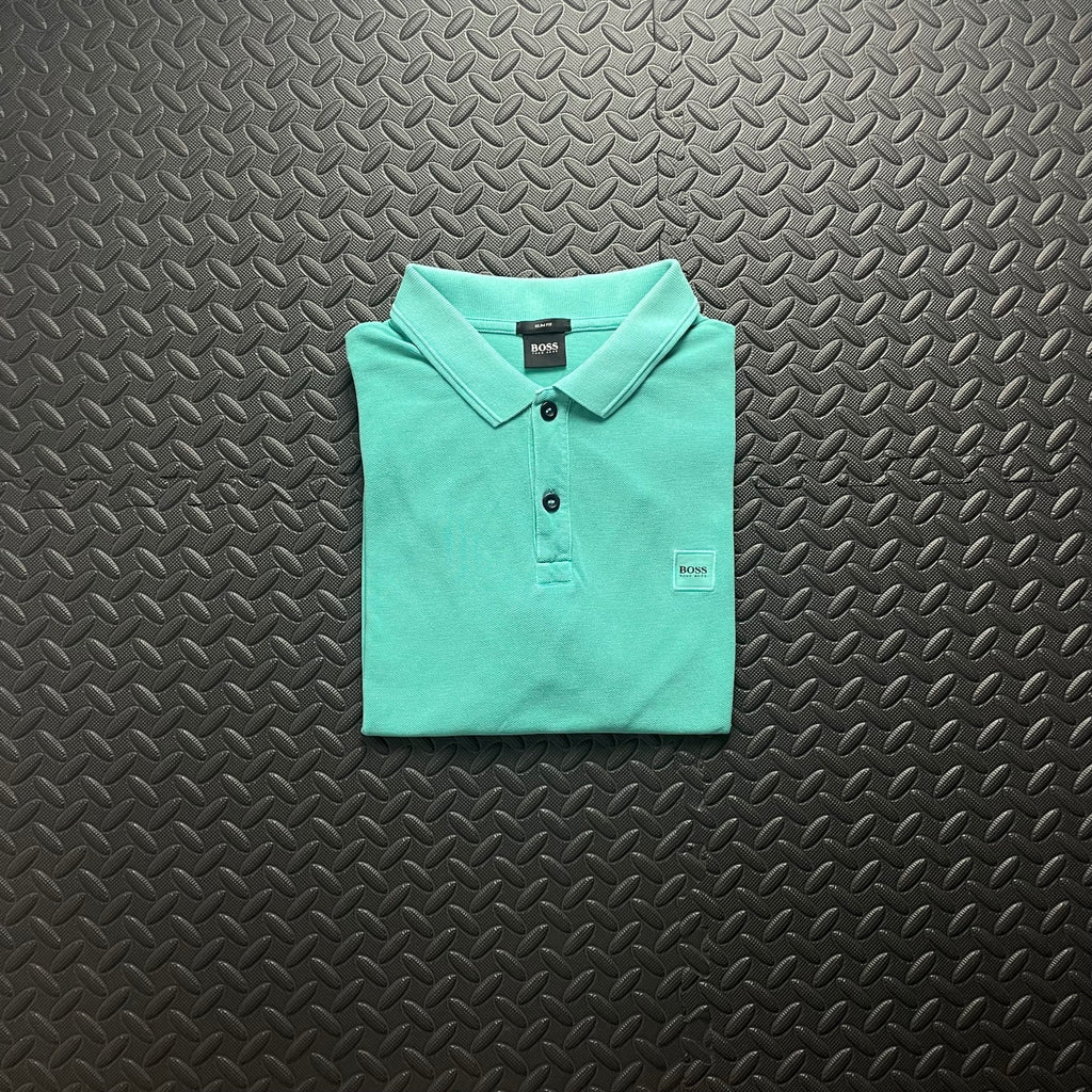 Hugo Boss Green Polo Shirt | Men’s Slim Fit L / 3409