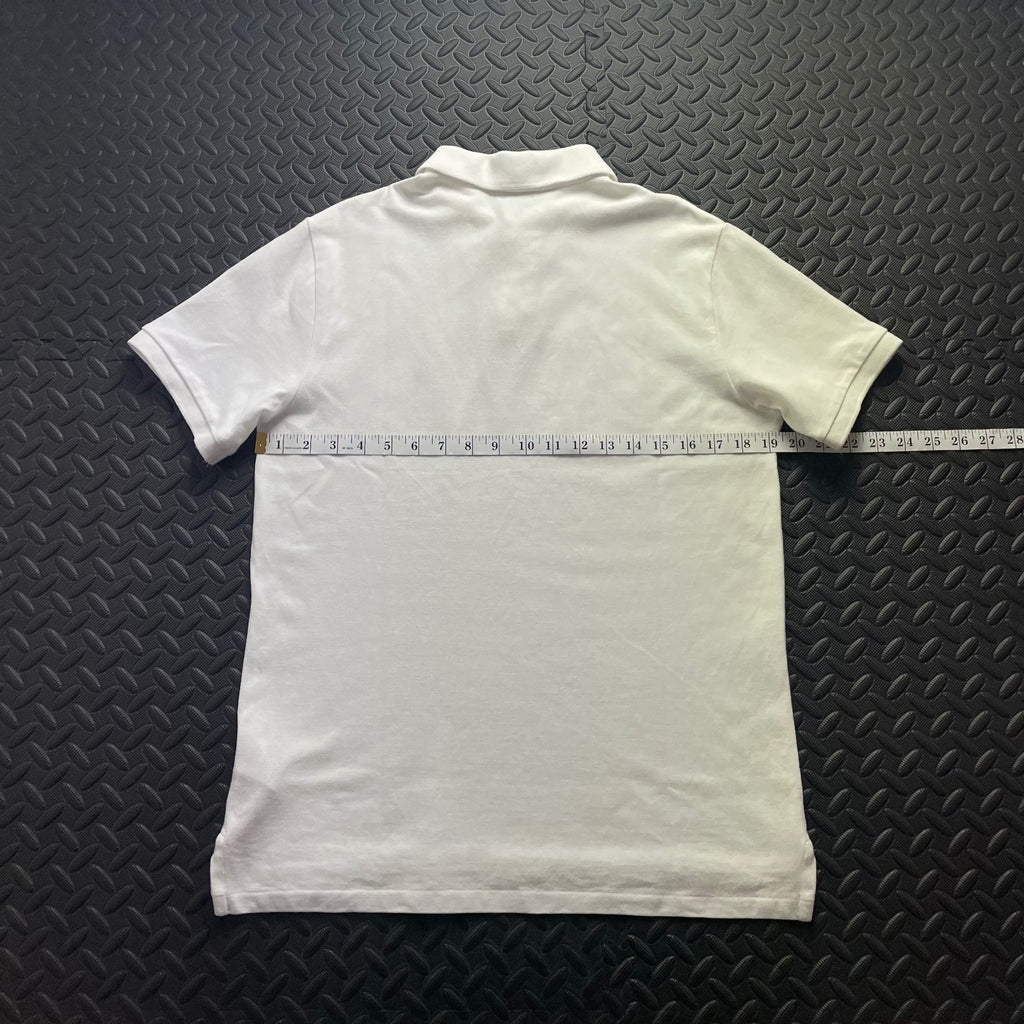Ralph Lauren White Polo Shirt | Men’s Custom Slim Fit M / 3594