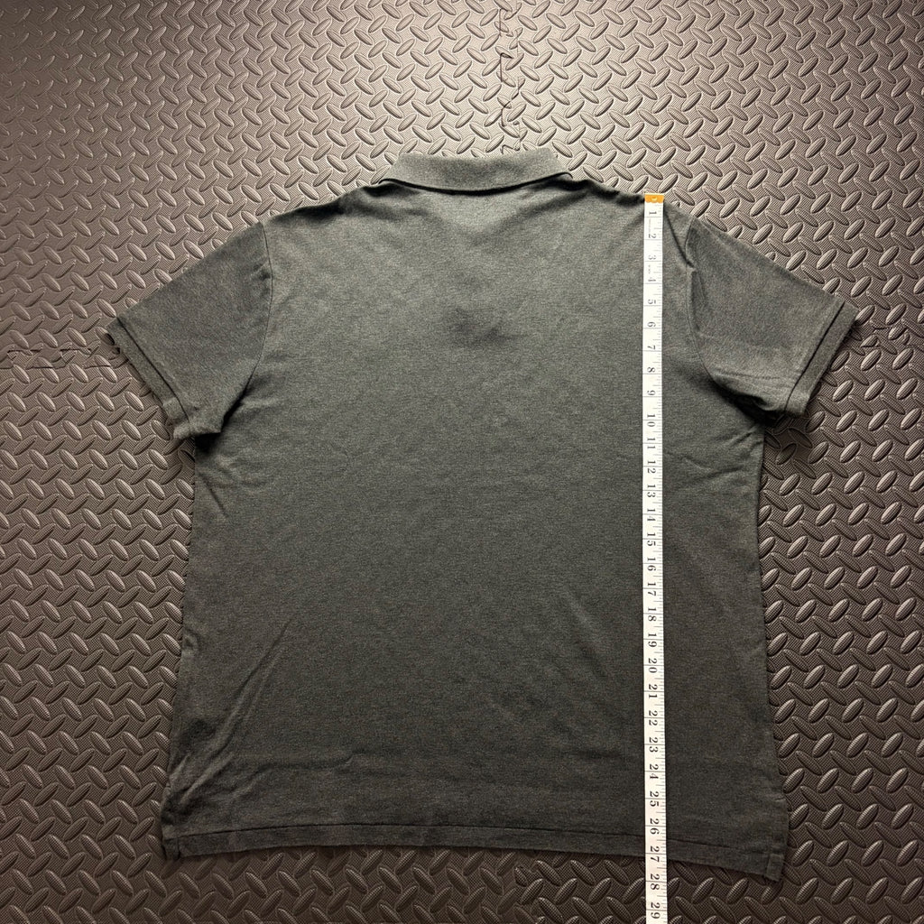 Ralph Lauren Grey Polo Shirt | Men’s Custom Slim Fit XL / 3865