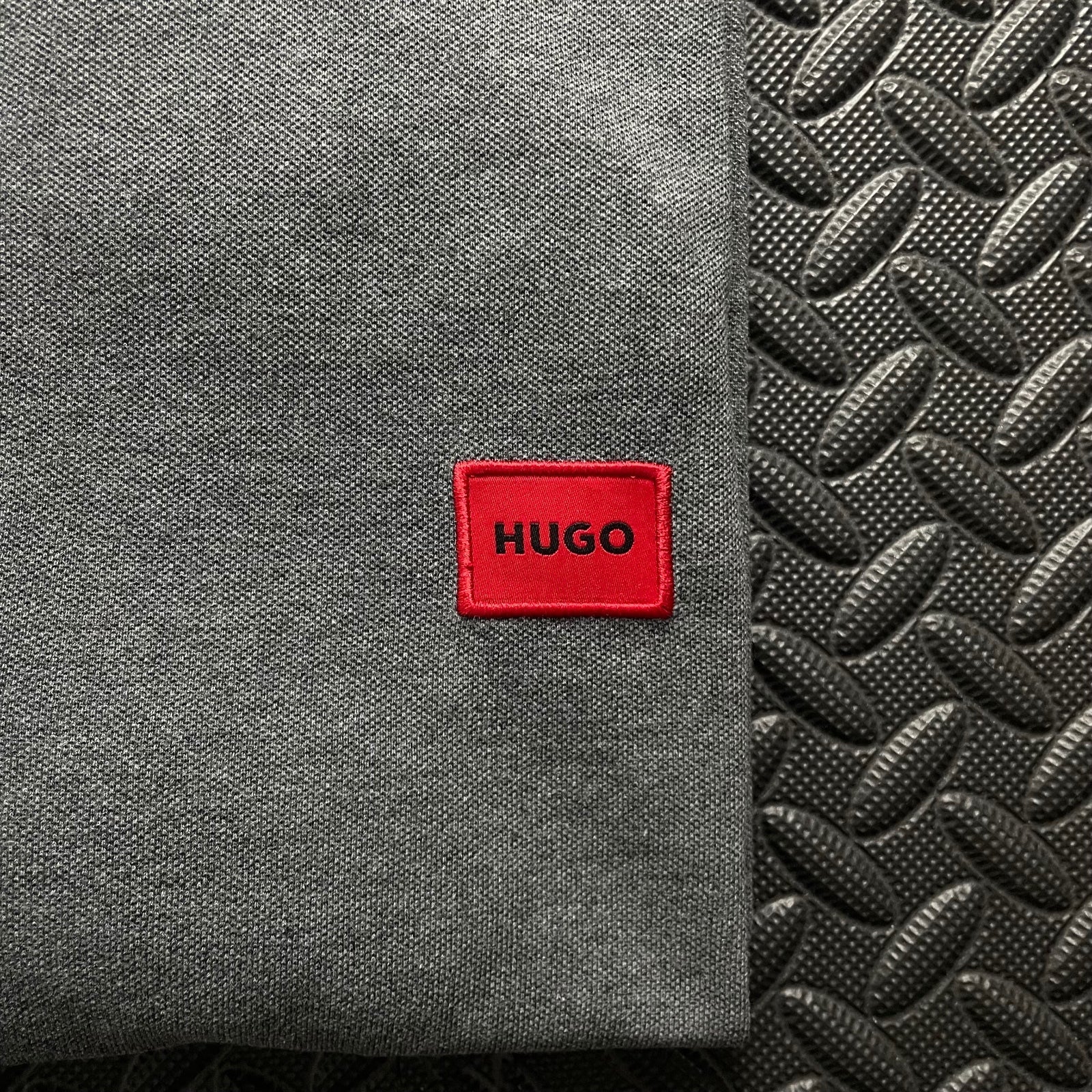 Hugo Boss Grey Polo Shirt | Men’s Slim Fit M / 3428