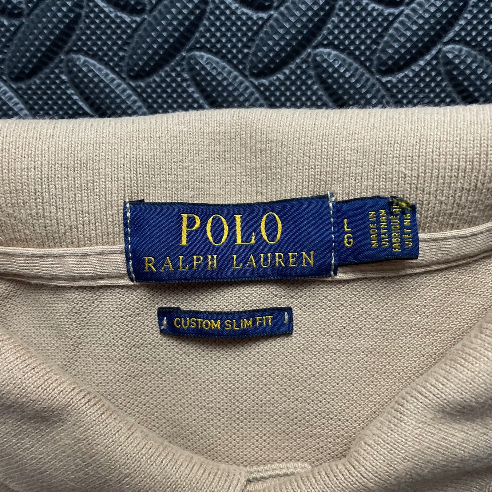 Ralph Lauren Brown Polo Shirt | Men’s Custom Slim Fit L / 3414