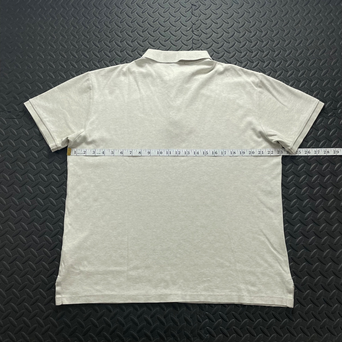 Ralph Lauren Cream Polo Shirt | Men’s Slim Fit XL / 3720
