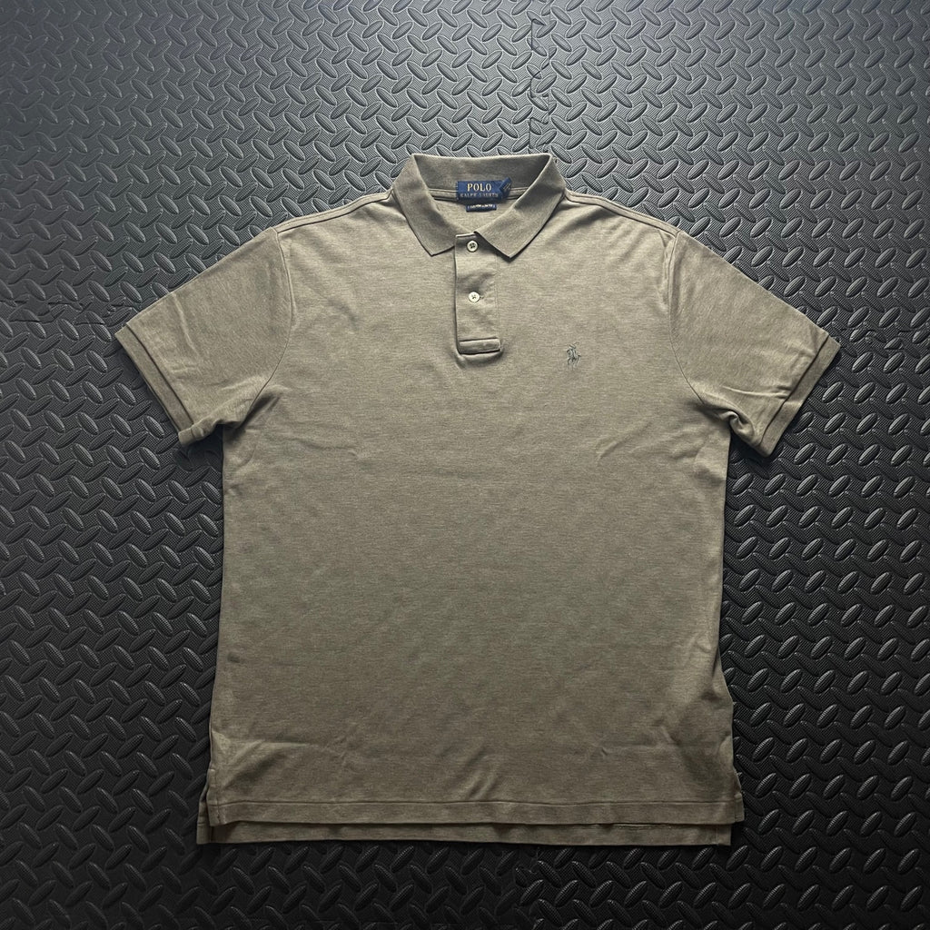 Ralph Lauren Brown Polo Shirt | Men’s Custom Slim Fit M / 3415