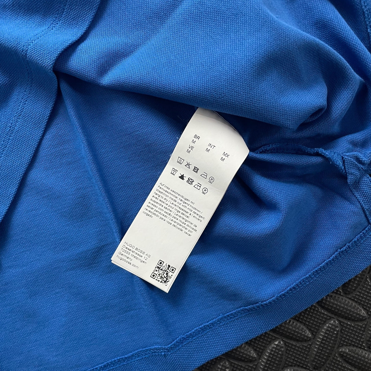 Hugo Boss Blue Polo Shirt | Men’s Slim Fit M / 3708