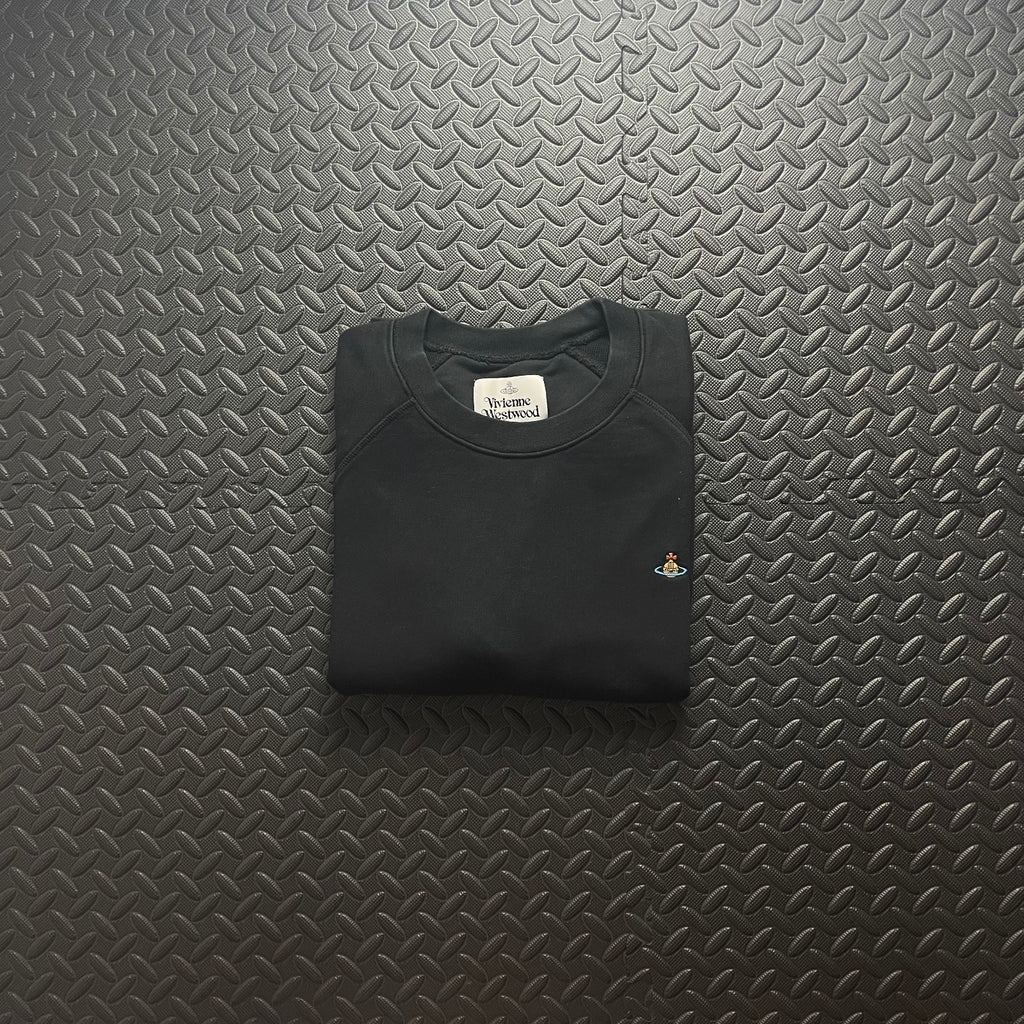 Vivienne Westwood Black Crewneck Sweatshirt | Men’s Slim Fit S / 3688