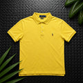 Ralph Lauren Yellow Polo Shirt | Men’s Slim Fit L / 3437