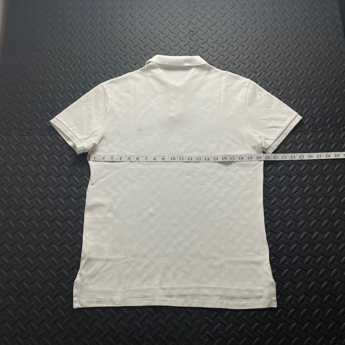 Ralph Lauren White Polo Shirt | Men’s Slim Fit L / 3648