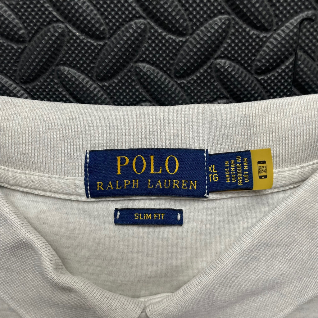 Ralph Lauren Cream Polo Shirt | Men’s Slim Fit XL / 3720