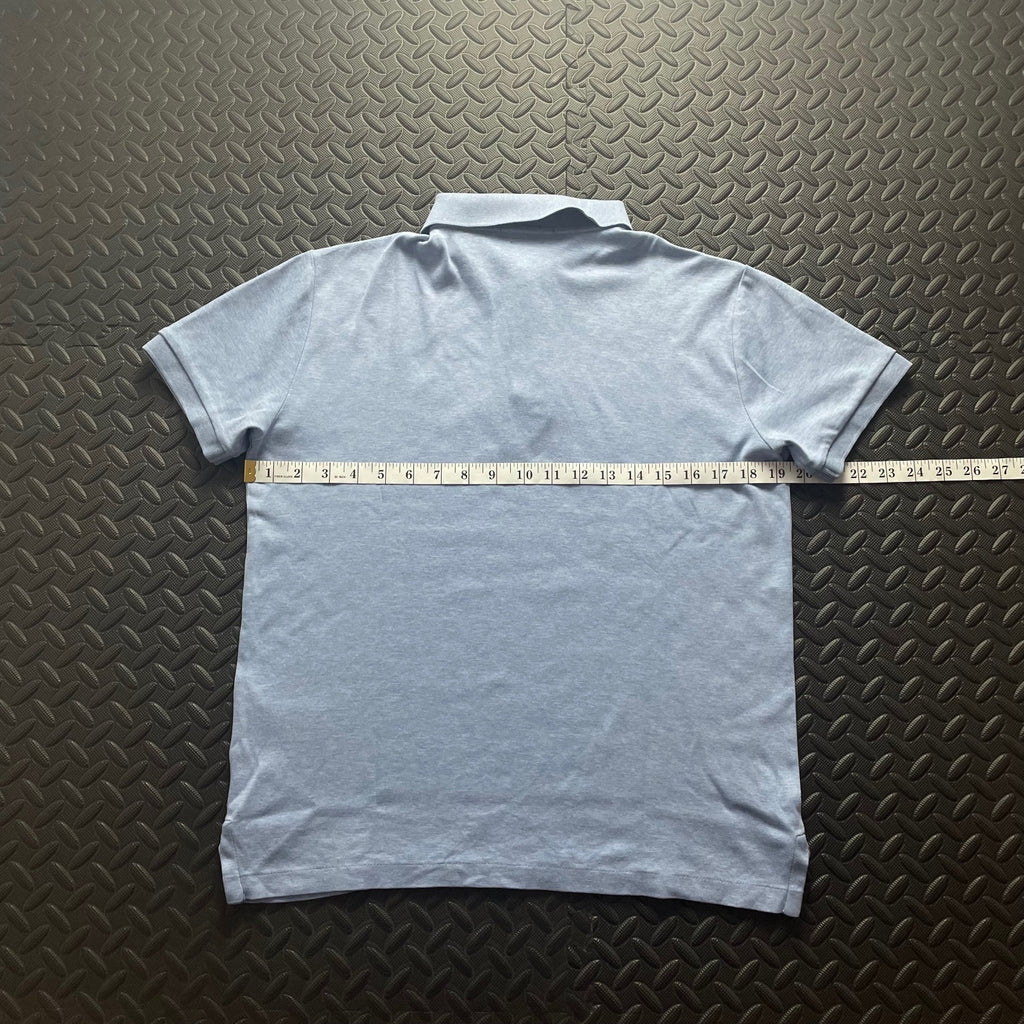 Ralph Lauren Light Blue Polo Shirt | Men’s Custom Slim Fit S / 3573