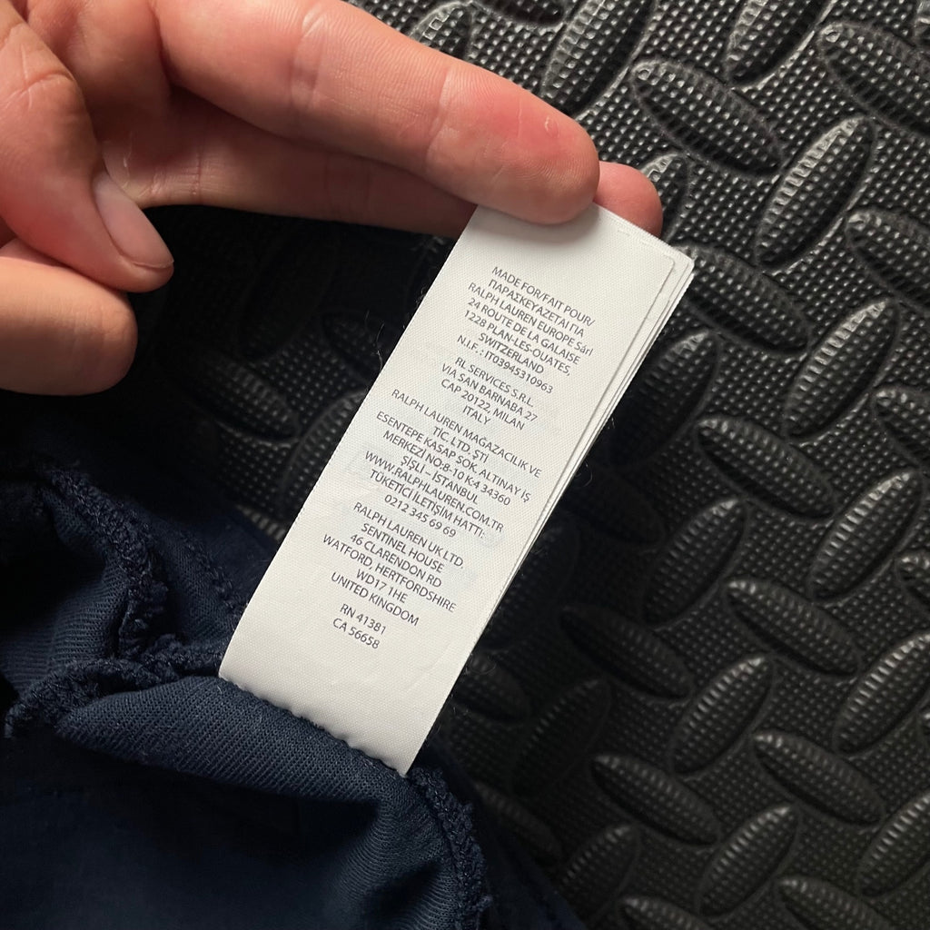 Ralph Lauren Navy Shorts | Men’s S | Double Knit Jogger