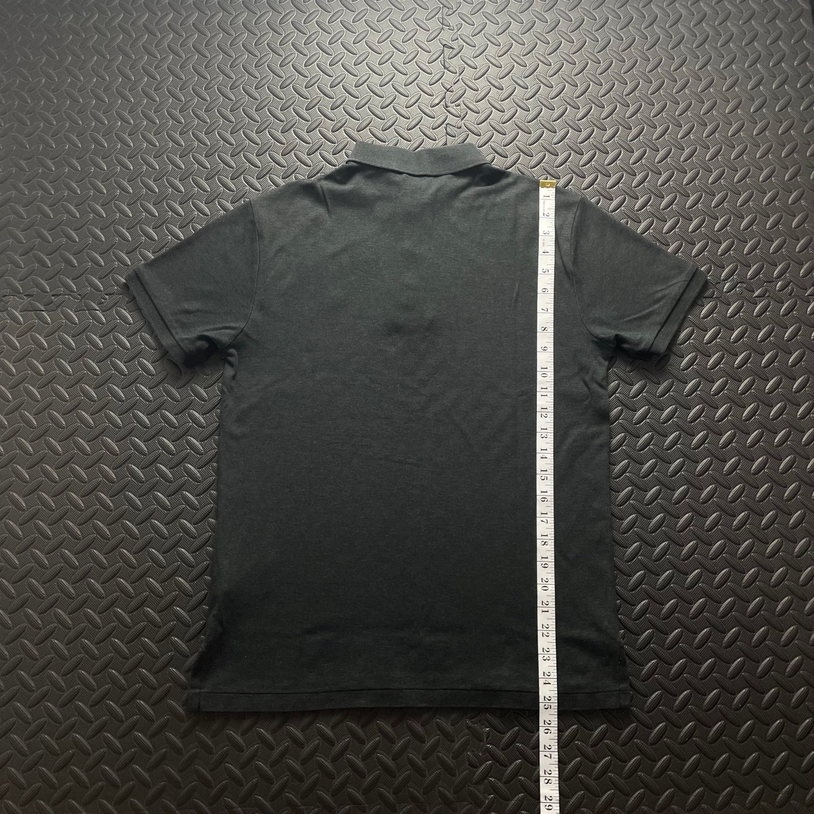 Ralph Lauren Grey Polo Shirt | Men’s Slim Fit L / 3433