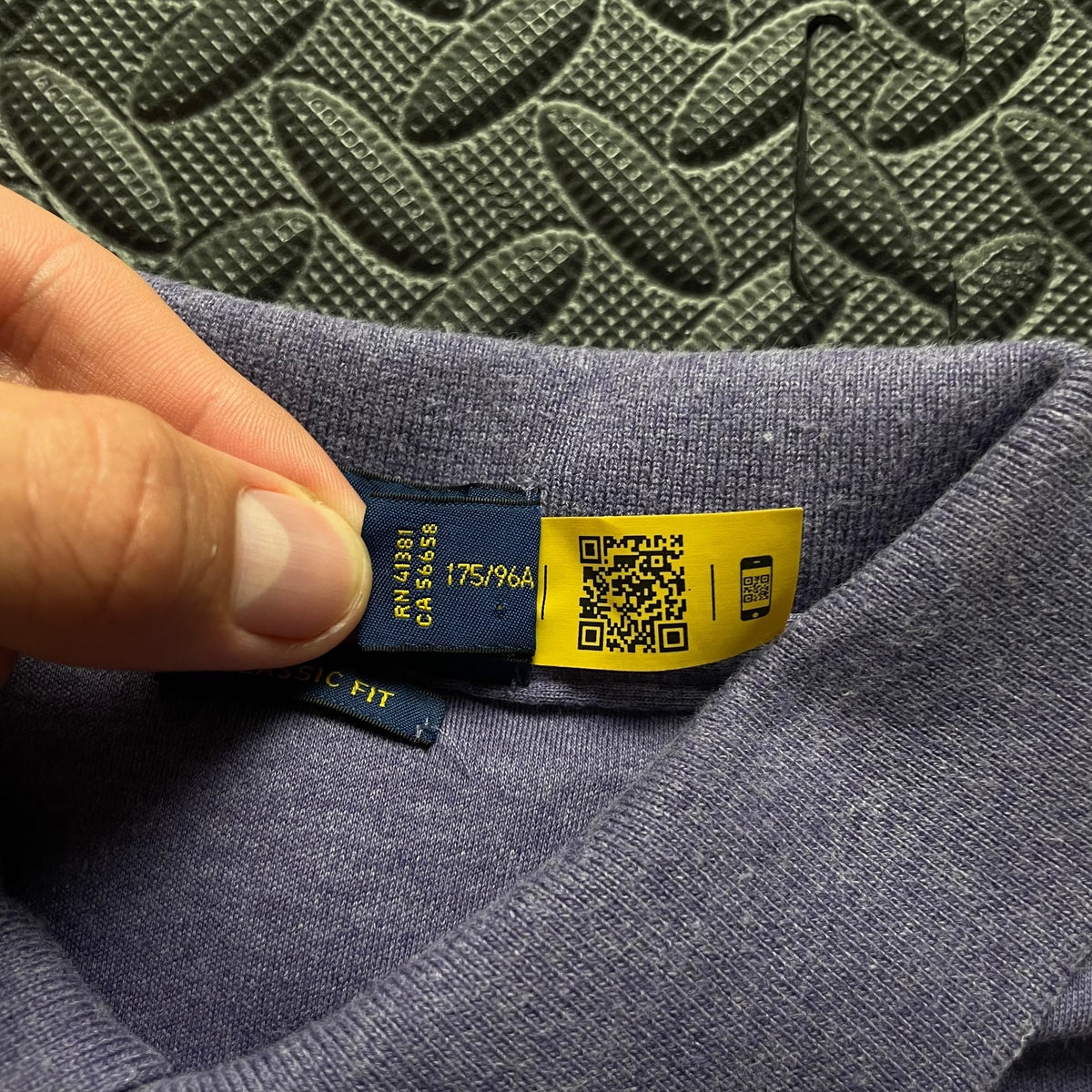 Ralph Lauren Purple Polo Shirt | Men’s Classic Fit M / 3395