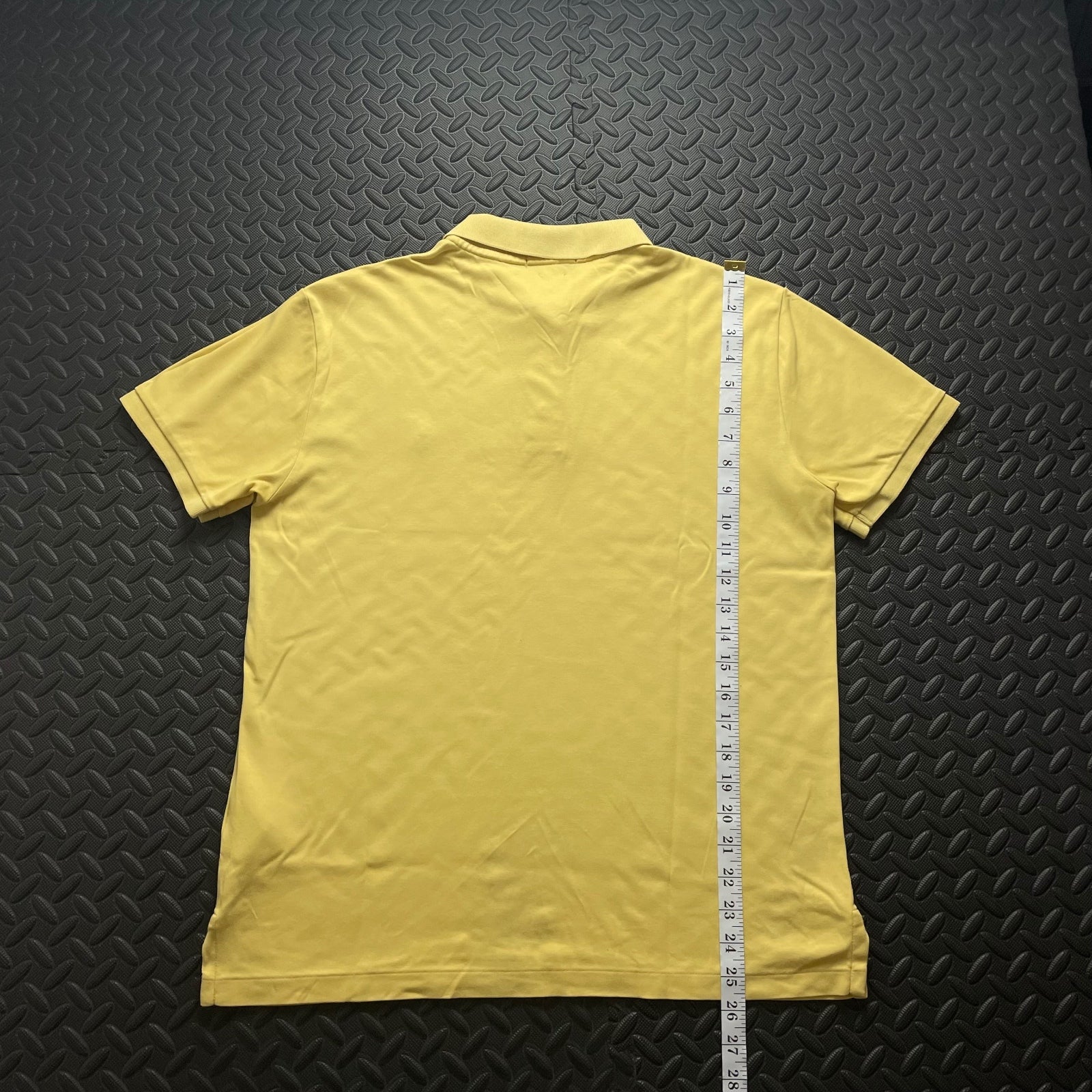 Ralph Lauren Yellow Polo Shirt | Men’s Slim Fit L / 3437