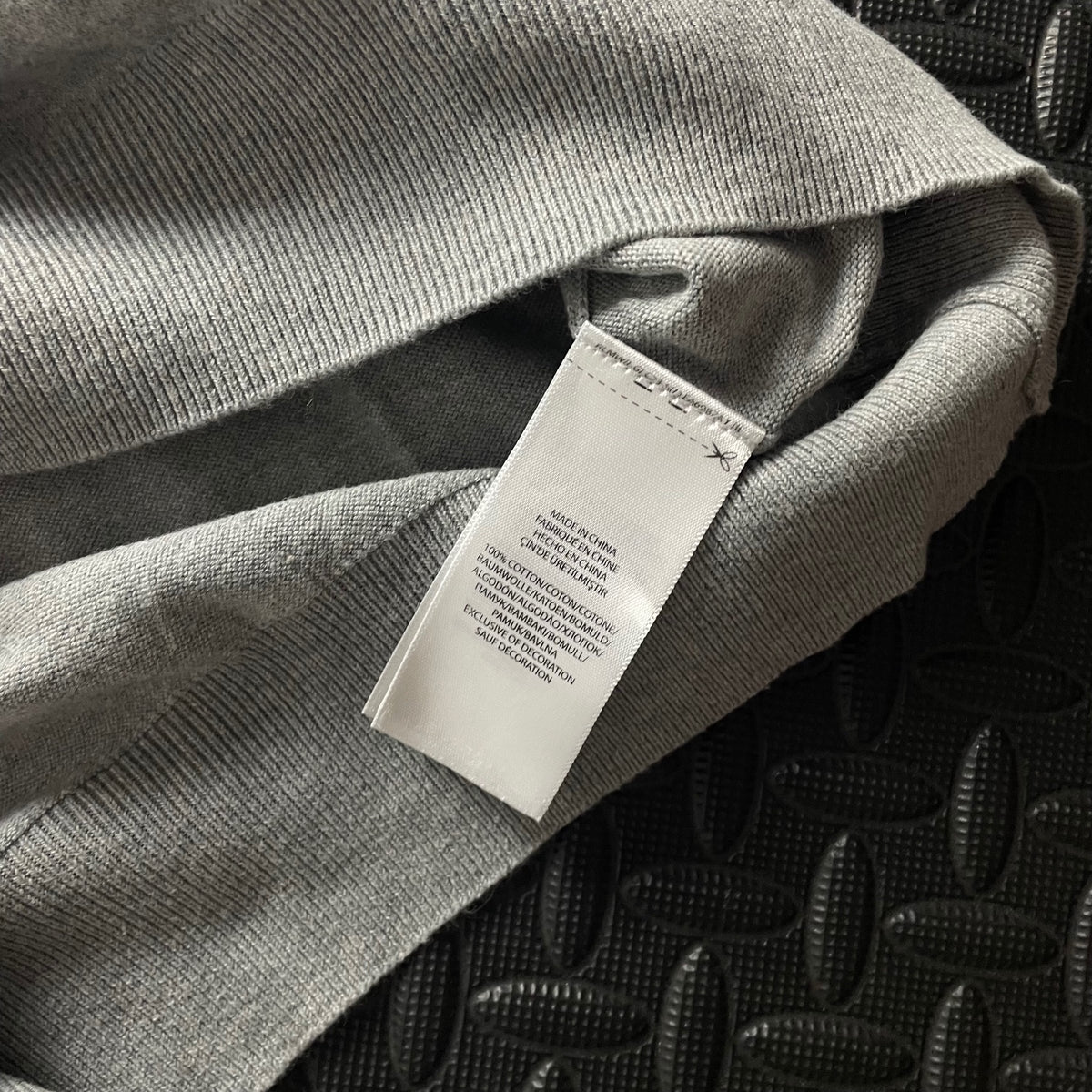 Ralph Lauren Grey Crewneck Jumper | Men’s Slim Fit L / 3686