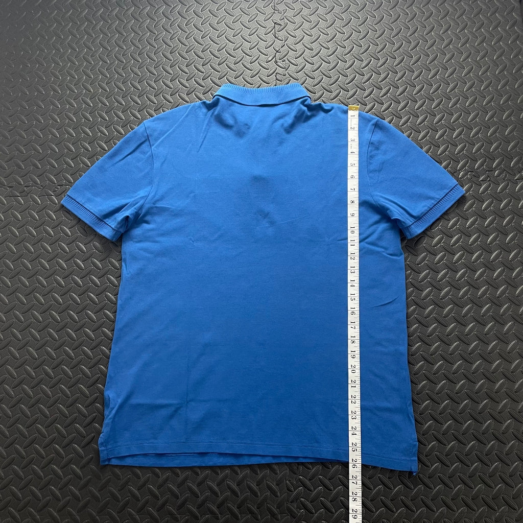 Hugo Boss Blue Polo Shirt | Men’s Slim Fit M / 3708