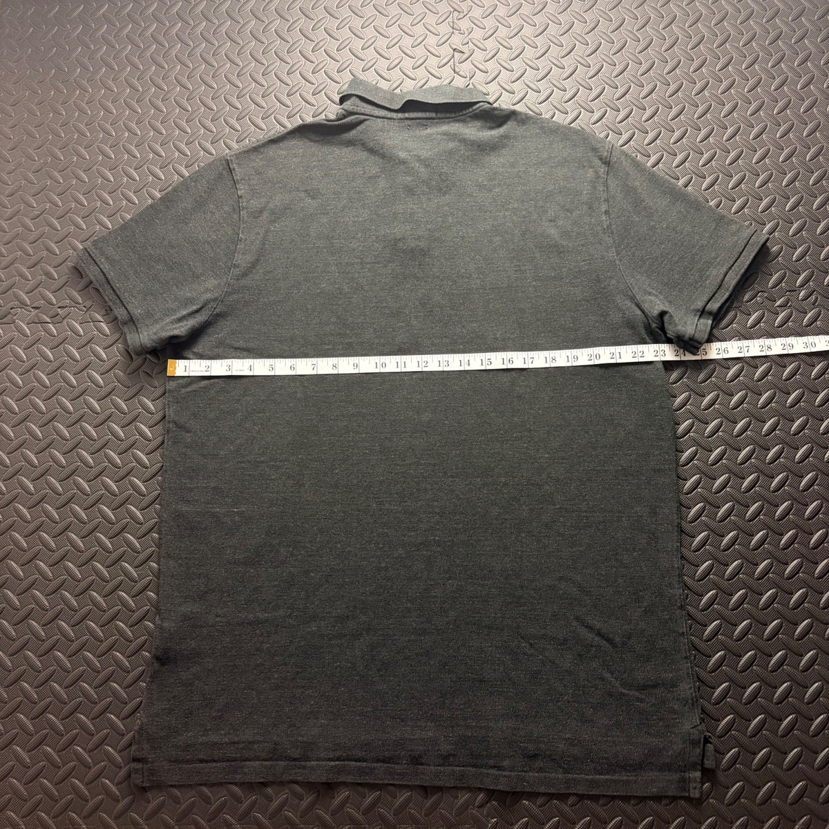 Ralph Lauren Grey Polo Shirt | Men’s Slim Fit XXL / 3827