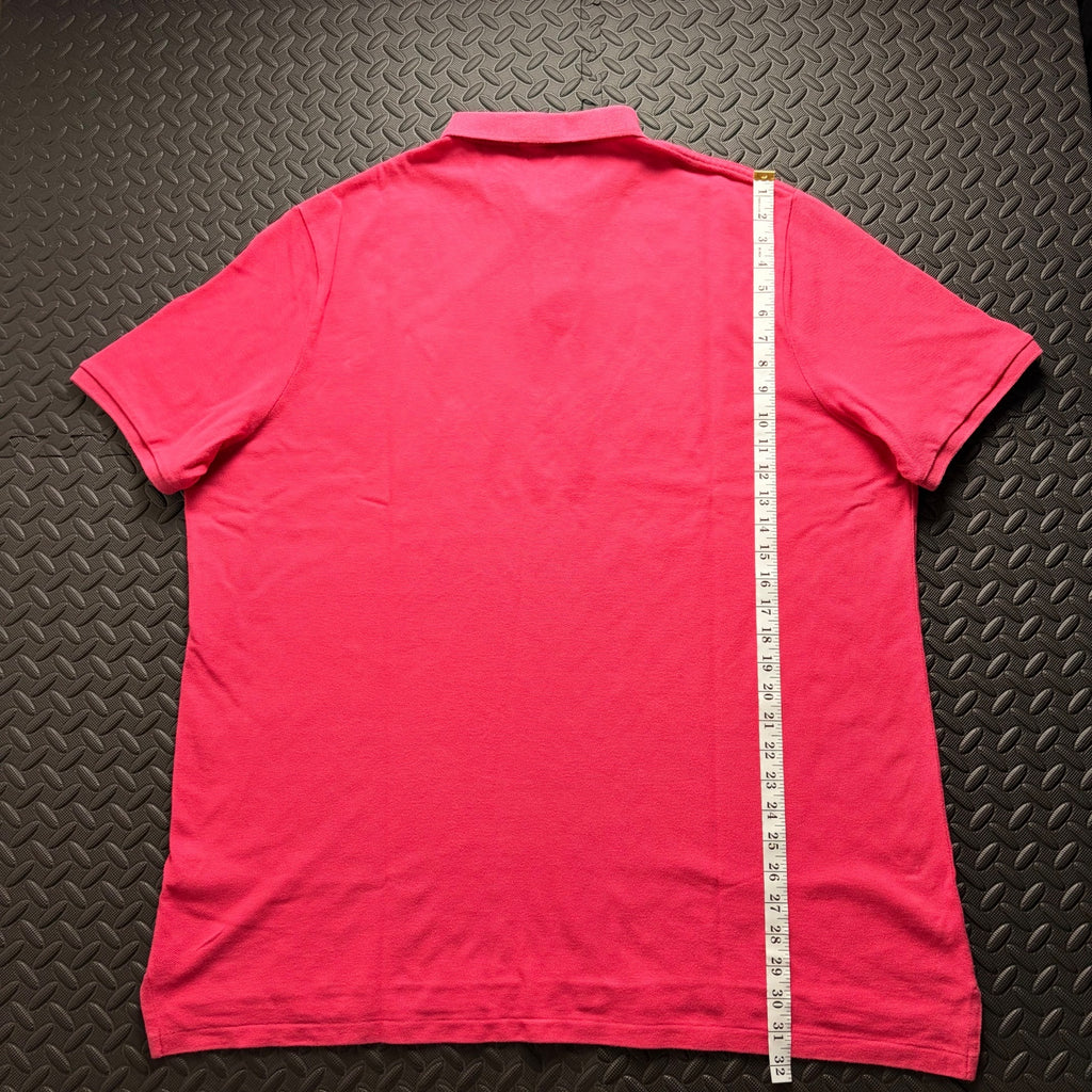 Ralph Lauren Pink Polo Shirt | Men’s Classic Fit XXL / 3866