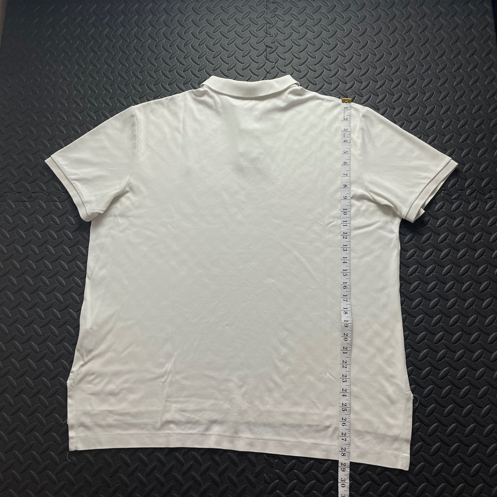 Ralph Lauren White Polo Shirt | Men’s Classic Fit XL / 3722