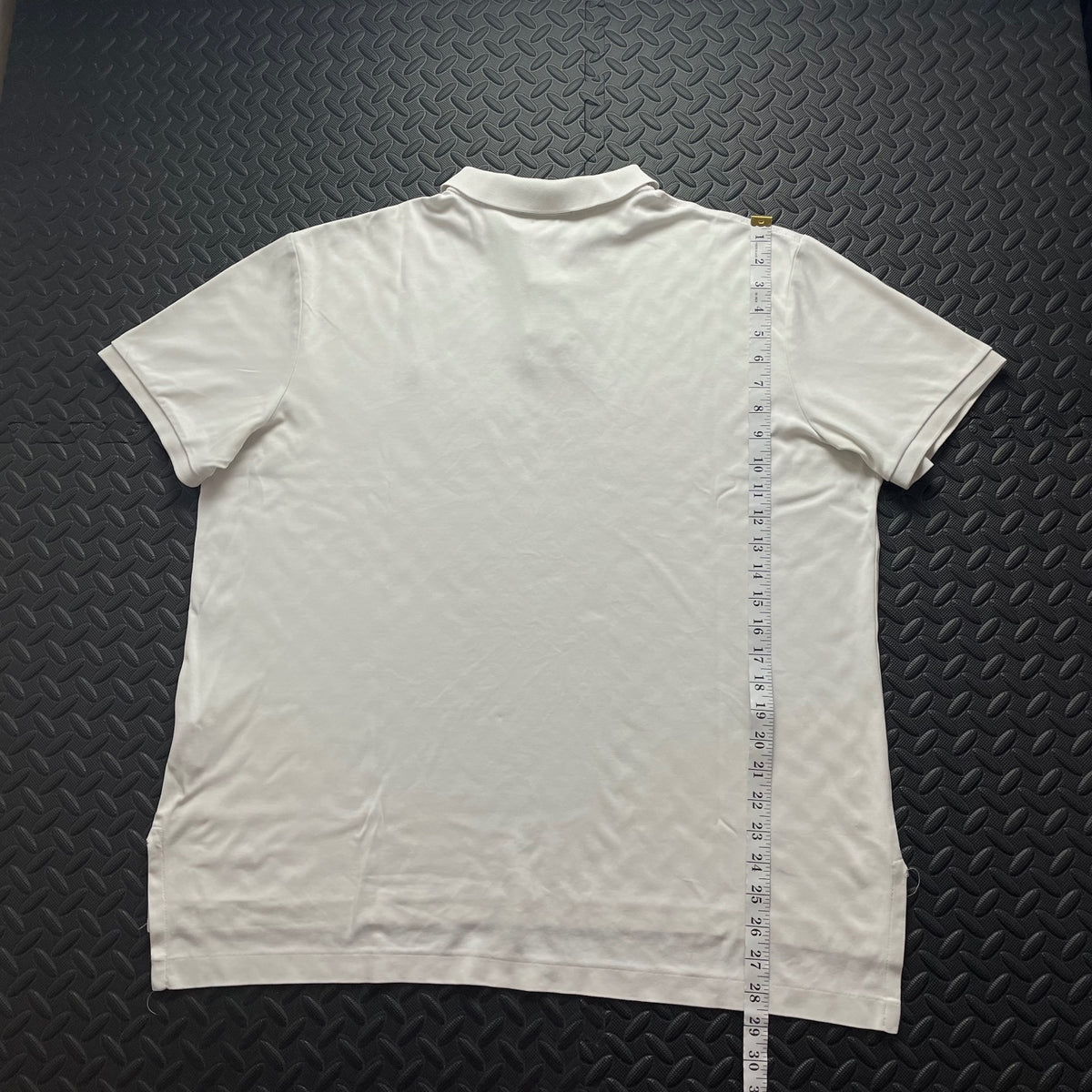 Ralph Lauren White Polo Shirt | Men’s Classic Fit XL / 3722