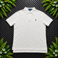 Ralph Lauren White Polo Shirt | Men’s Classic Fit M / 3645