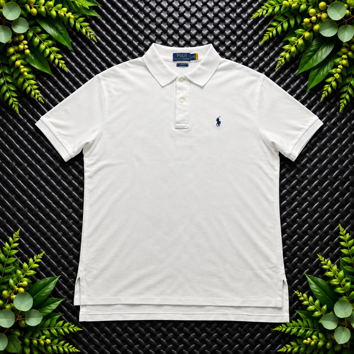 Ralph Lauren White Polo Shirt | Men’s Classic Fit M / 3645