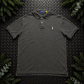 Ralph Lauren Grey Polo Shirt | Men’s Custom Slim Fit XL / 3865