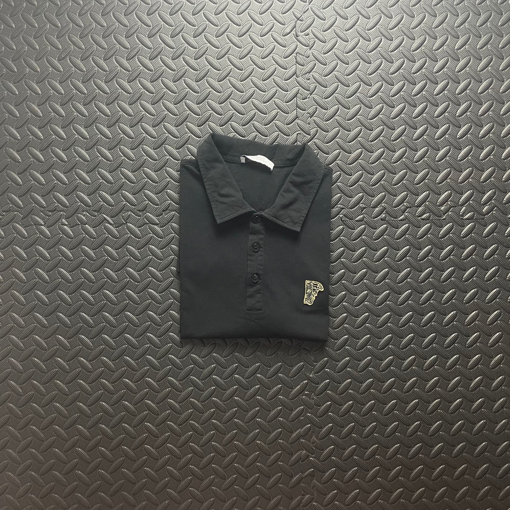 Versace Collection Black Polo Shirt | Men’s S / 3407