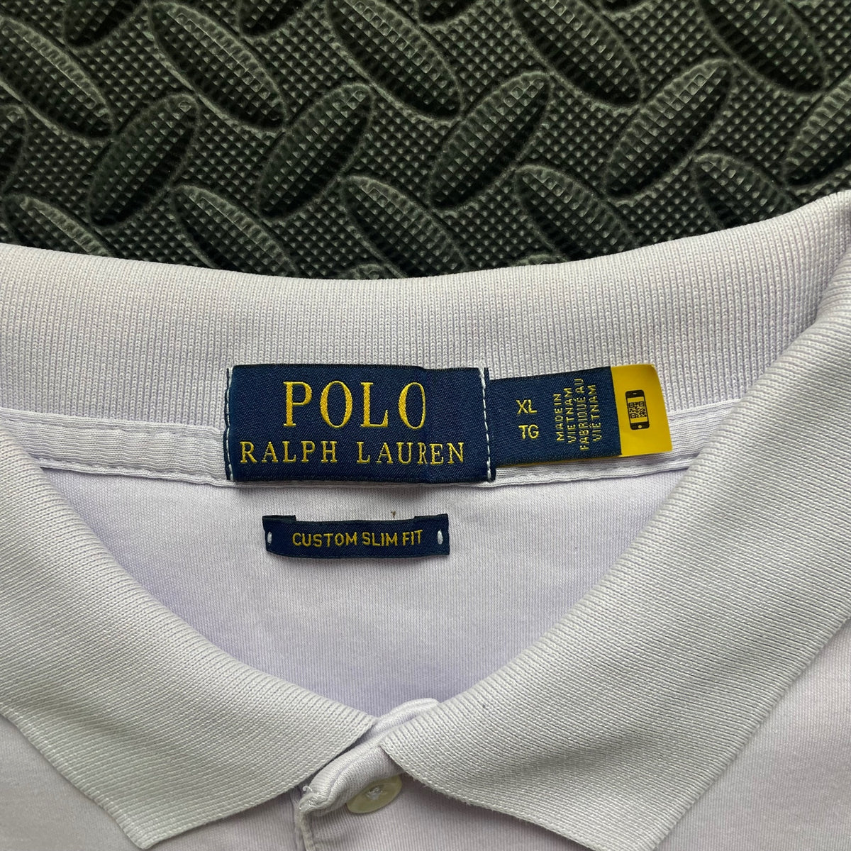 Ralph Lauren Lilac Polo Shirt | Men’s Custom Slim Fit XL / 3659