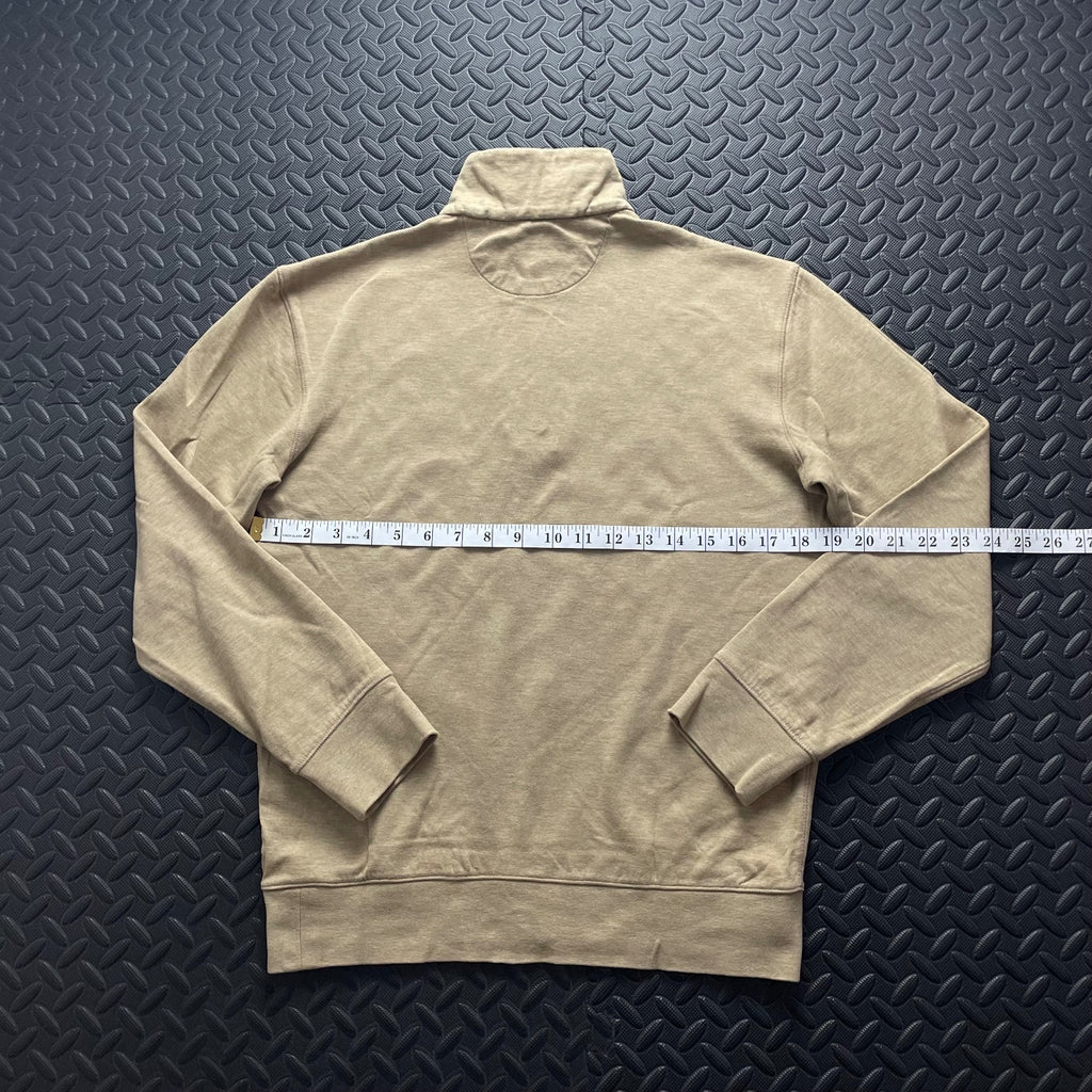 Ralph Lauren Beige 1/4 Zip Jumper | Men’s Classic Fit XS / 3725