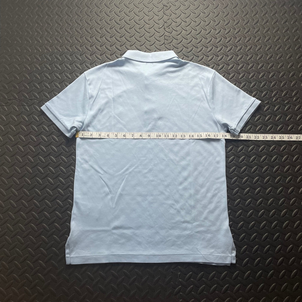 Ralph Lauren Light Blue Polo Shirt | Men’s Slim Fit M / 3400