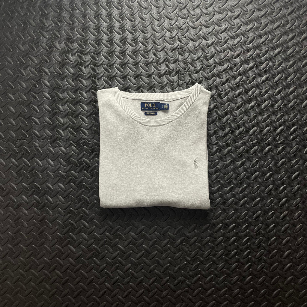 Ralph Lauren Grey Crewneck Jumper | Men’s Classic Fit L / 3779
