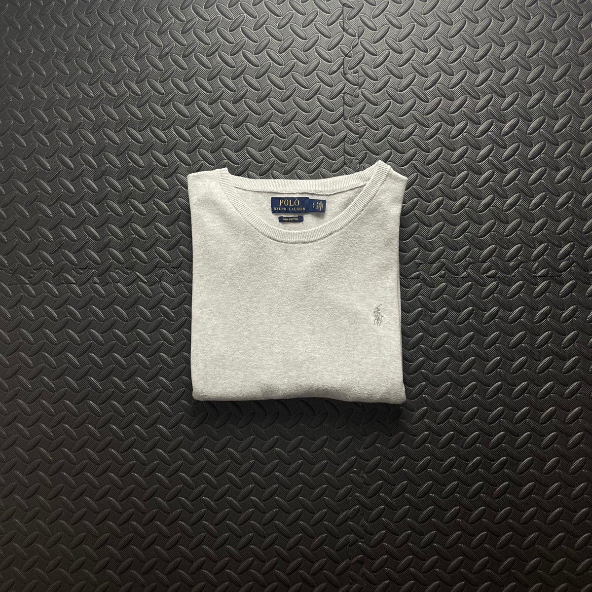 Ralph Lauren Grey Crewneck Jumper | Men’s Classic Fit L / 3779