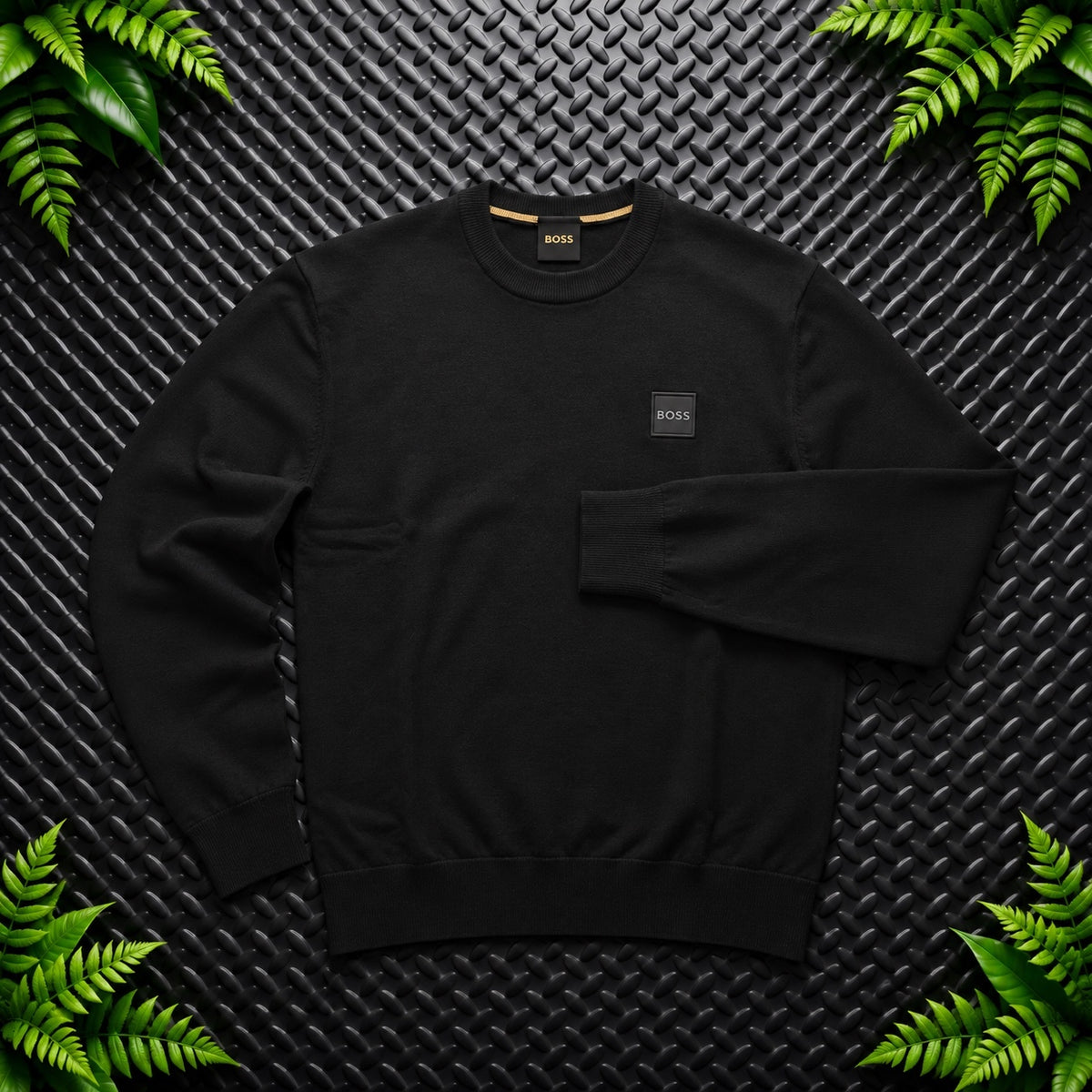Hugo Boss Black Crewneck Jumper | Men’s Classic Fit S / 3683