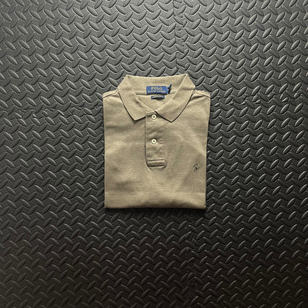 Ralph Lauren Brown Polo Shirt | Men’s Custom Slim Fit M / 3415