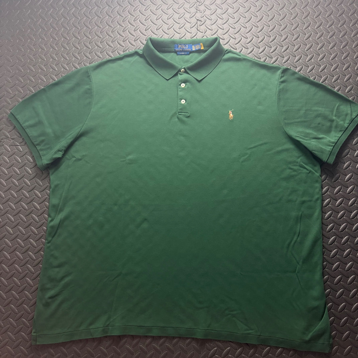 Ralph Lauren Dark Green Polo Shirt | Men’s Classic Fit XXL / 3825