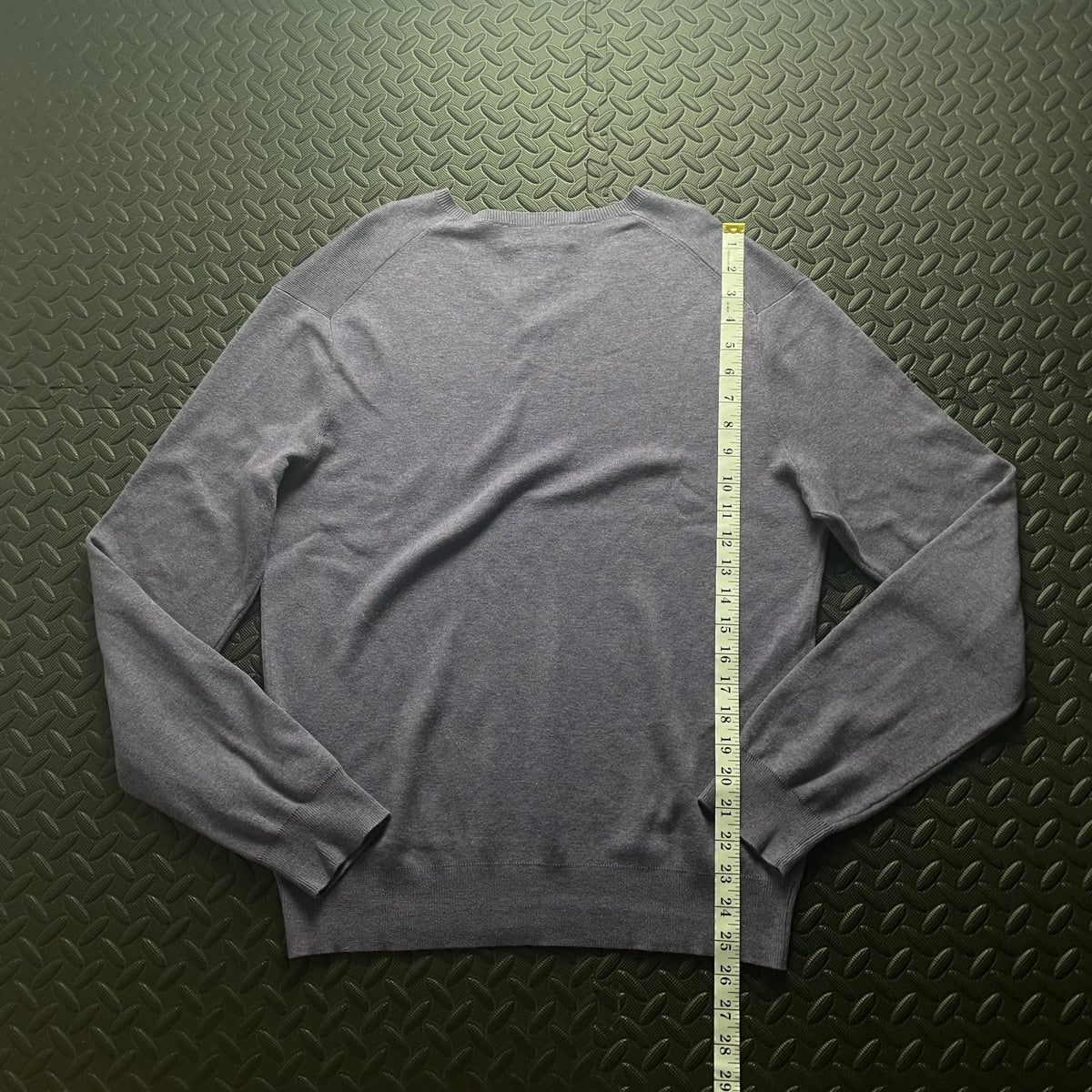 Ralph Lauren Purple V-Neck Jumper | Men’s Classic Fit M / 3785