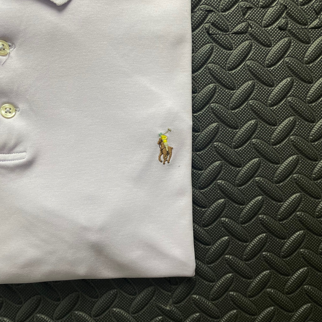 Ralph Lauren Lilac Polo Shirt | Men’s Custom Slim Fit XL / 3659