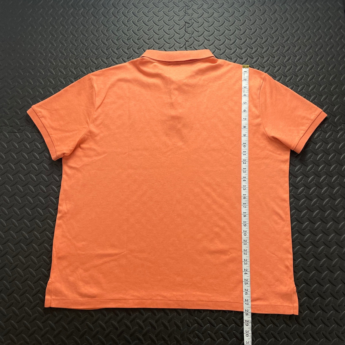 Ralph Lauren Orange Polo Shirt | Men’s Slim Fit XXL / 3718