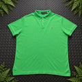 Ralph Lauren Green Polo Shirt | Men’s Custom Slim Fit XL / 3658