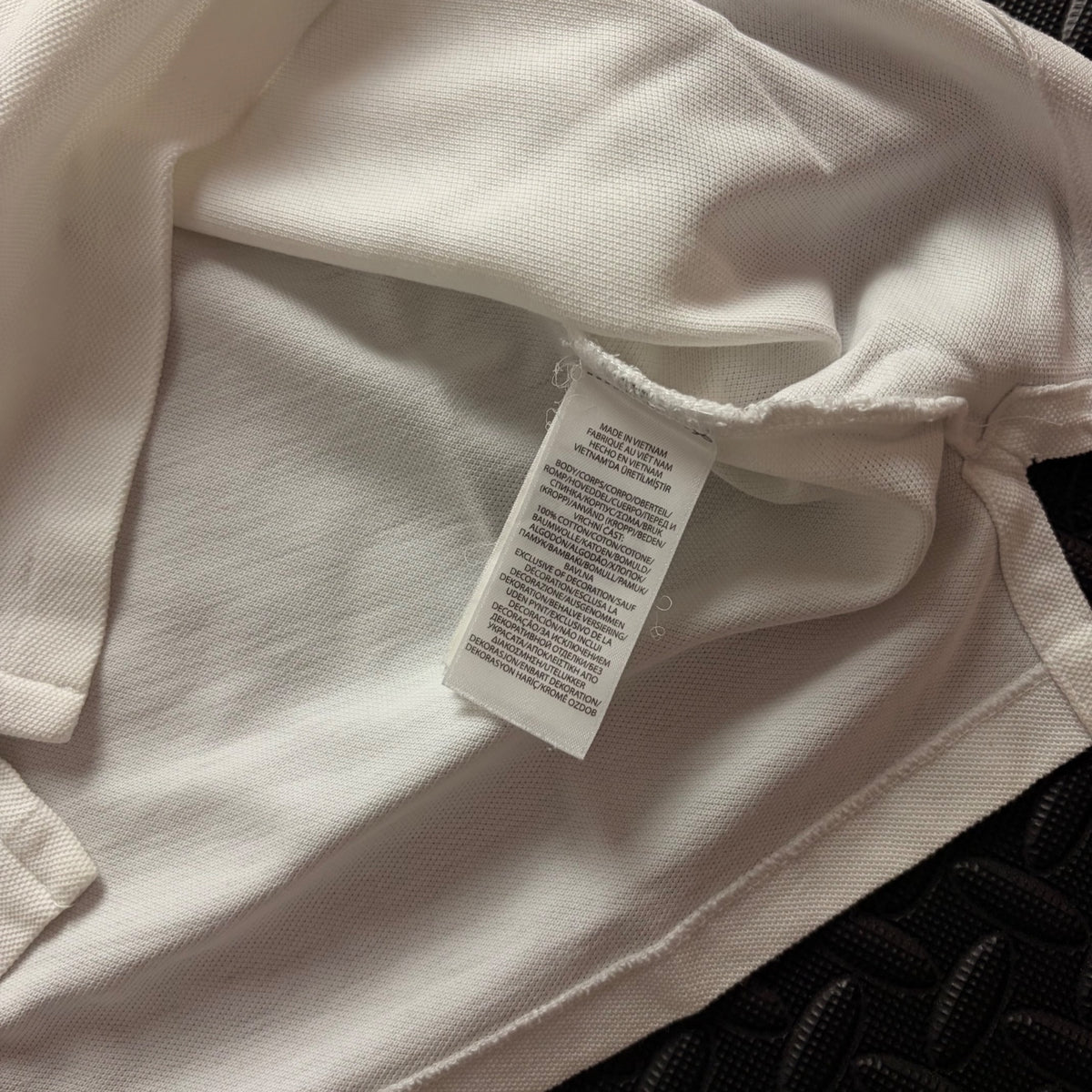 Ralph Lauren White Polo Shirt | Men’s Slim Fit M / 3836