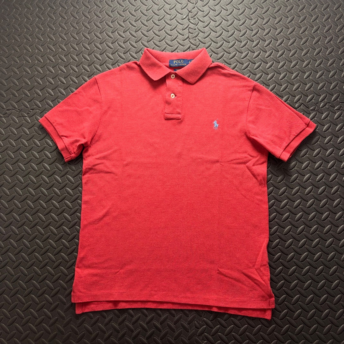 Ralph Lauren Coral Polo Shirt | Men’s Slim Fit M / 3806