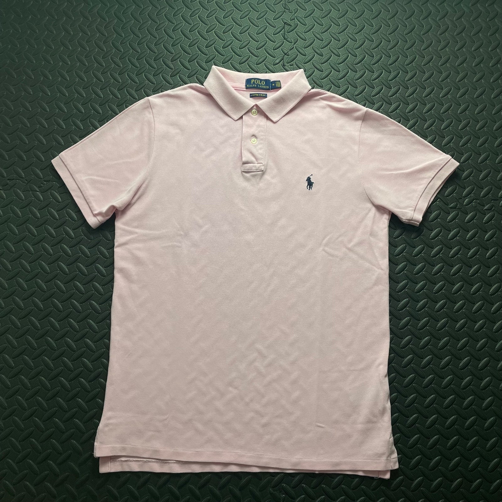 Ralph Lauren Rose Pink Polo Shirt | Men’s Custom Slim Fit M / 3440