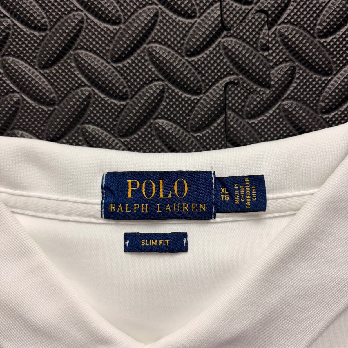 Ralph Lauren White Polo Shirt | Men’s Slim Fit XL / 3864
