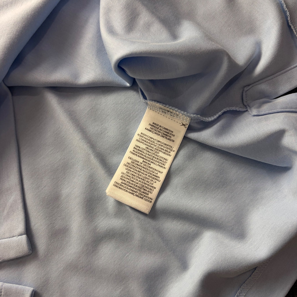 Ralph Lauren Light Blue Polo Shirt | Men’s Custom Slim Fit XL / 3811