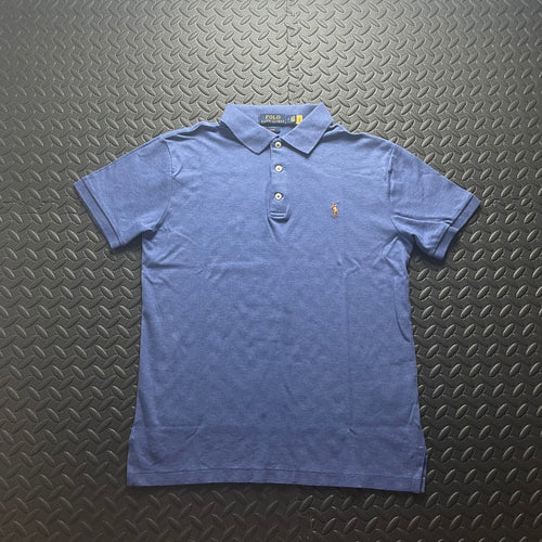 Ralph Lauren Blue Polo Shirt | Men’s Slim Fit M / 3405