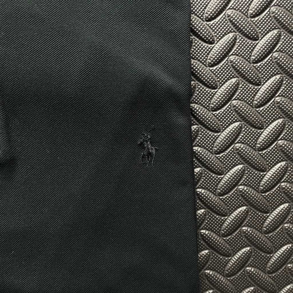 Ralph Lauren Black 1/4 Zip Polo Shirt | Men’s Custom Slim Fit XL / 3798
