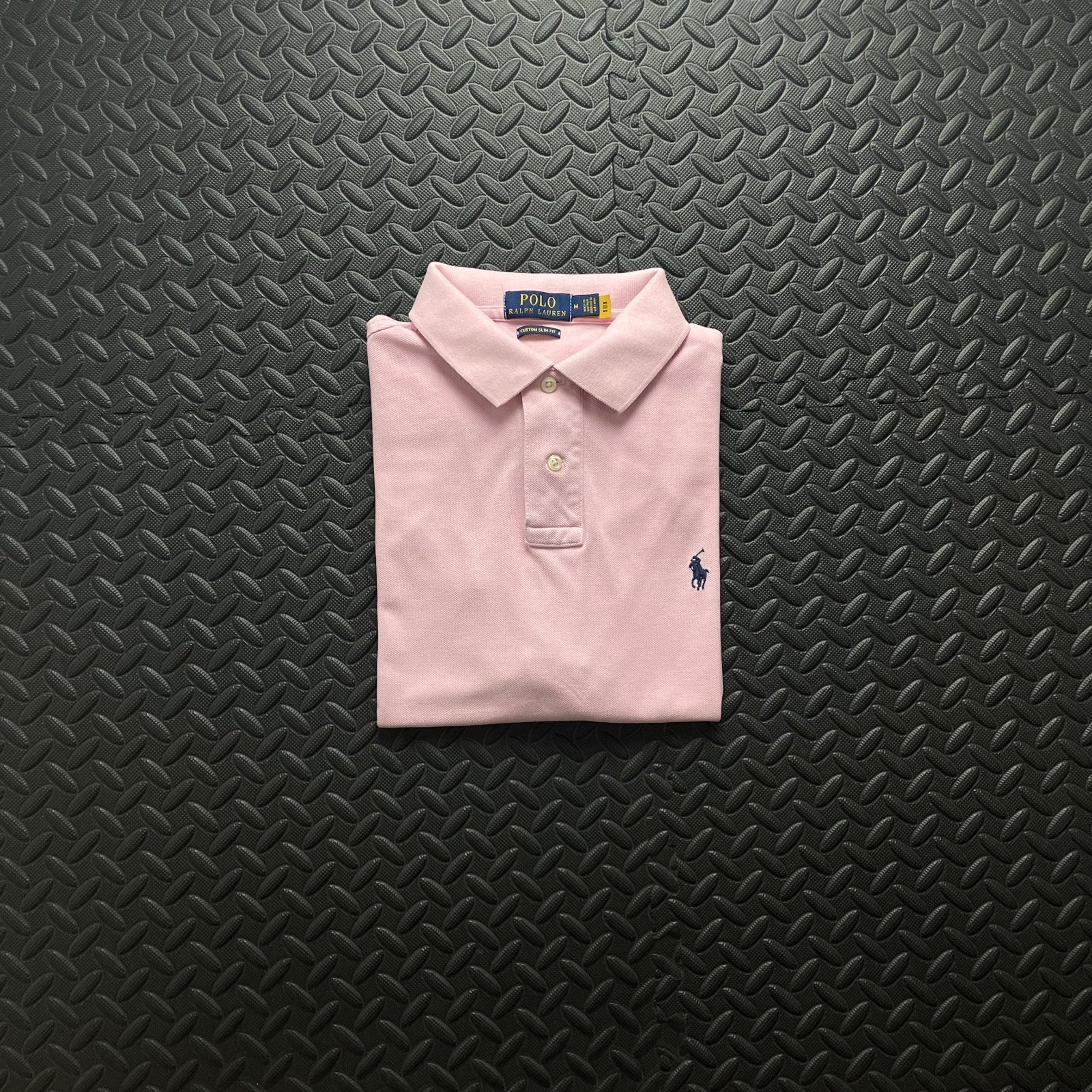 Ralph Lauren Rose Pink Polo Shirt | Men’s Custom Slim Fit M / 3439
