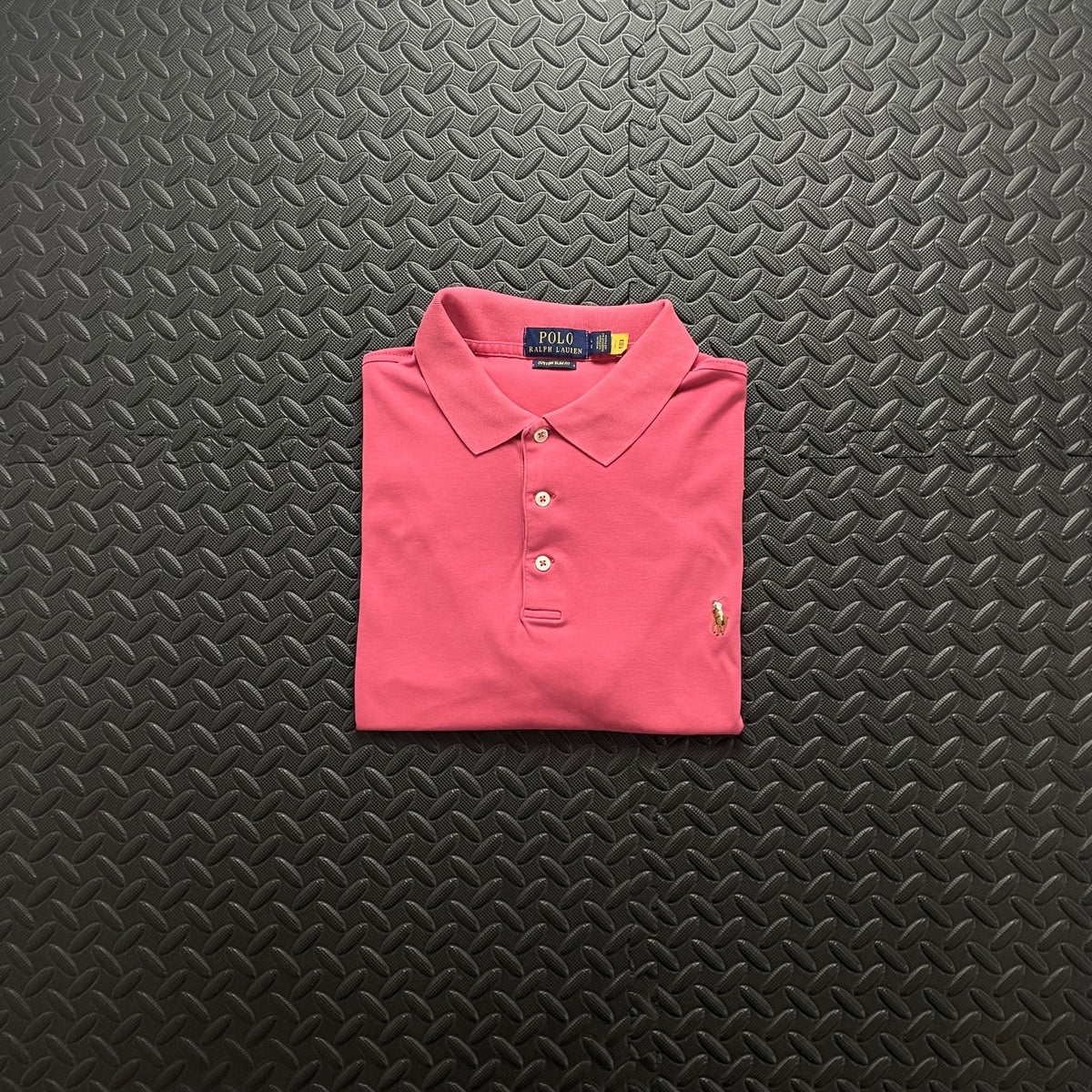 Ralph Lauren Pink Polo Shirt | Men’s Custom Slim Fit L / 3714