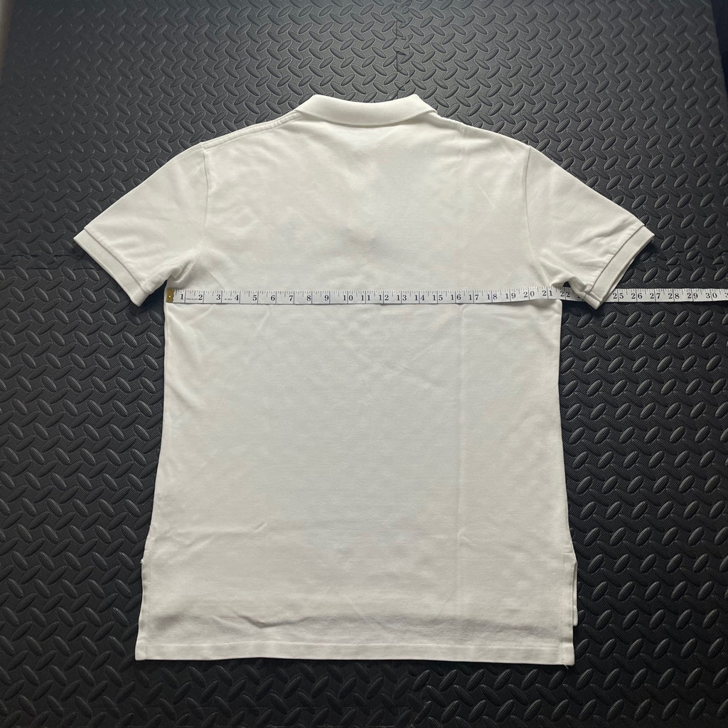 Ralph Lauren White Polo Shirt | Men’s Classic Fit M / 3645
