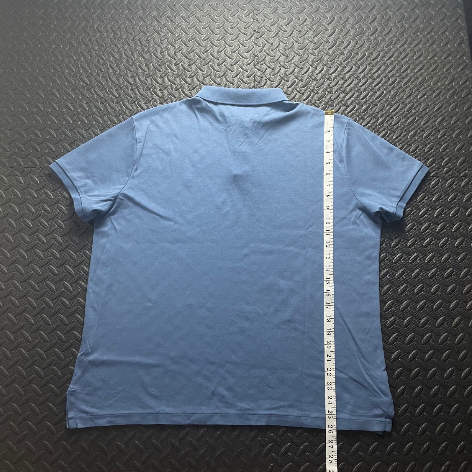 Ralph Lauren Blue Polo Shirt | Men’s Custom Slim Fit L / 3402